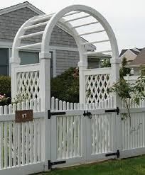 6 Ft Wide Custom Arbor And Gate Wood