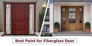 paint is best to use on fiberglass door