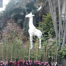 Fiber Giraffe Animal Statue Sculpture
