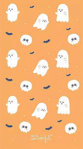 Ghosts, cute, halloween, october ...