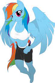Which human would have more muscles? Rainbow dash or Applejack? - Sugarcube  Corner - MLP Forums