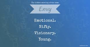 hidden meaning of the name envy namious