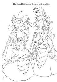 Rapunzel is an old german fairy tale from the 1700's and picked up by the brothers grimm, published in 1812. Coloring Page Of The Sleeping Beauty Fairies In Their Halloween Costumes Disney Coloring Pages Sleeping Beauty Coloring Pages Disney Princess Coloring Pages