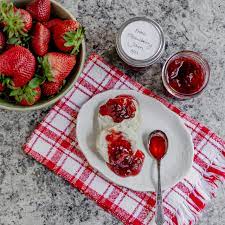 fresh strawberry jam for canning recipe