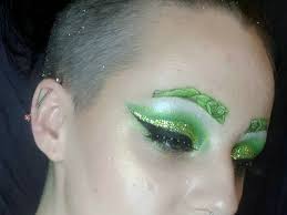 makeup artist creates shrek inspired