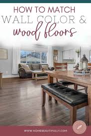 wall color with wood floor color
