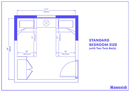 average bedroom size and layout guide