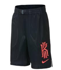Details About Nike Kyrie Irving Graphic Shorts Black Hot Punch Ah7458 010 Boys Large Medium
