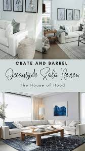 crate and barrel oceanside sofa review