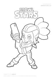 This star power lets him have both more health and less likely to die when rolling around. How To Draw Shelly Super Easy Brawl Stars Drawing Tutorial Draw It Cute Brawl Brawlstars Draw Drawi Star Coloring Pages Coloring Pages Drawing Tutorial