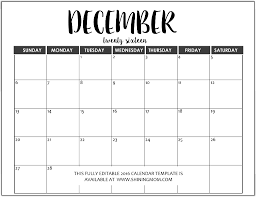 Print Calendar September To December 2019 Photo Calendar