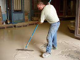 how to install concrete floors what s