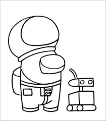 The impostor wants to disrupt the ship's electrical system. Among Us Coloring Page Coloringbay