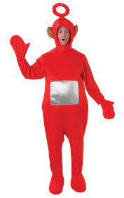 Amazon.com: Teletubbies Red Po Adult Fancy Dress Stag Costume : Clothing,  Shoes & Jewelry