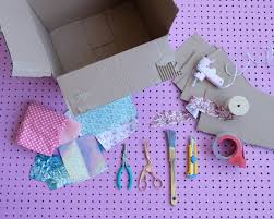 darling cardboard box dollhouse