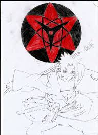 Sasuke And Mangekyou Sharingan Drawing by Smartart07 - DragoArt
