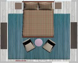 The Right Rug Size For A King Bed The