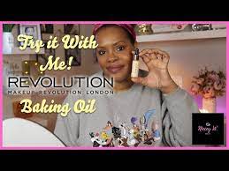 makeup revolution baking oil