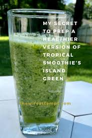 the detox island green smoothie a