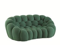 bubble 2 2 seater sofa fabric sofa by