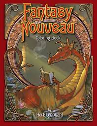 Brian froud is an english fantasy illustrator. Fantasy Nouveau Coloring Book Pricepulse