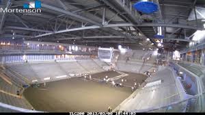 Pegula Ice Arena Ice Floor Slab Pour Time Lapse