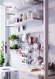 kitchen wall storage shelves