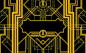 the great gatsby art deco style in