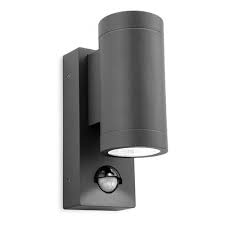 Amy Ip65 Led Pir Outdoor Double Spot