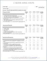 Course Evaluation Form Template Wosing Us Template Design