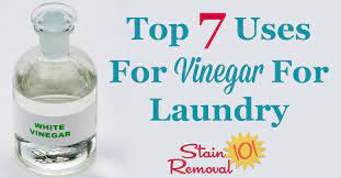 top 7 uses for vinegar for laundry