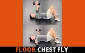 dumbbell chest workout without a bench