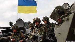 glory to ukraine army chant invokes