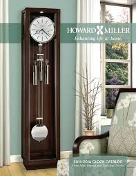 howard miller 2016 clock catalog pages