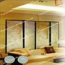 decorative glass panel partition wall