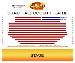 Coger Theatre In Craig Hall Missouri State Tix Missouri