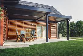 Patio Roof Pergola Outdoor Wood Furniture