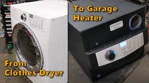 how to make a diy garage heater from a