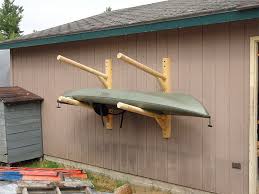 wall mounted kayak storage system log