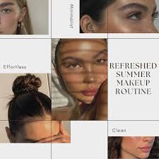 refreshed summer makeup routine