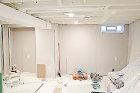 Basement Ceiling Painted Exposed
