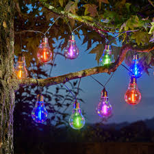bulb neonesque multi coloured fairy lights