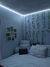 aesthetic room with led lights