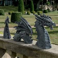 Dragon Garden Decor Statue Large Dragon