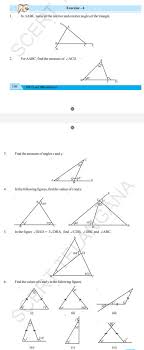 exterior angles of the triangle