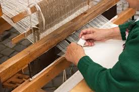 carpet weaving machine stock photos