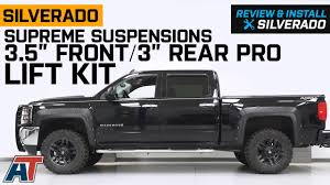 Leveling kits are far less expensive than an entire suspension lift and, therefore, much easier to install. Supreme Suspensions Silverado 3 5 In Front 3 In Rear Pro Lift Kit Chsl07fk3530 07 18 Silverado 1500