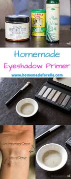 homemade eyeshadow primer for