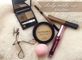 daily make up routine the pessimistic
