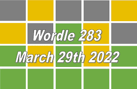 Answer #283: March 29th 2022 ...